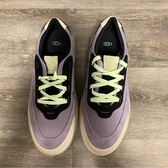 UGG | Marin Mega Lace Sneakers Platform June Gloom Purple NEW - Picture 11 of 15